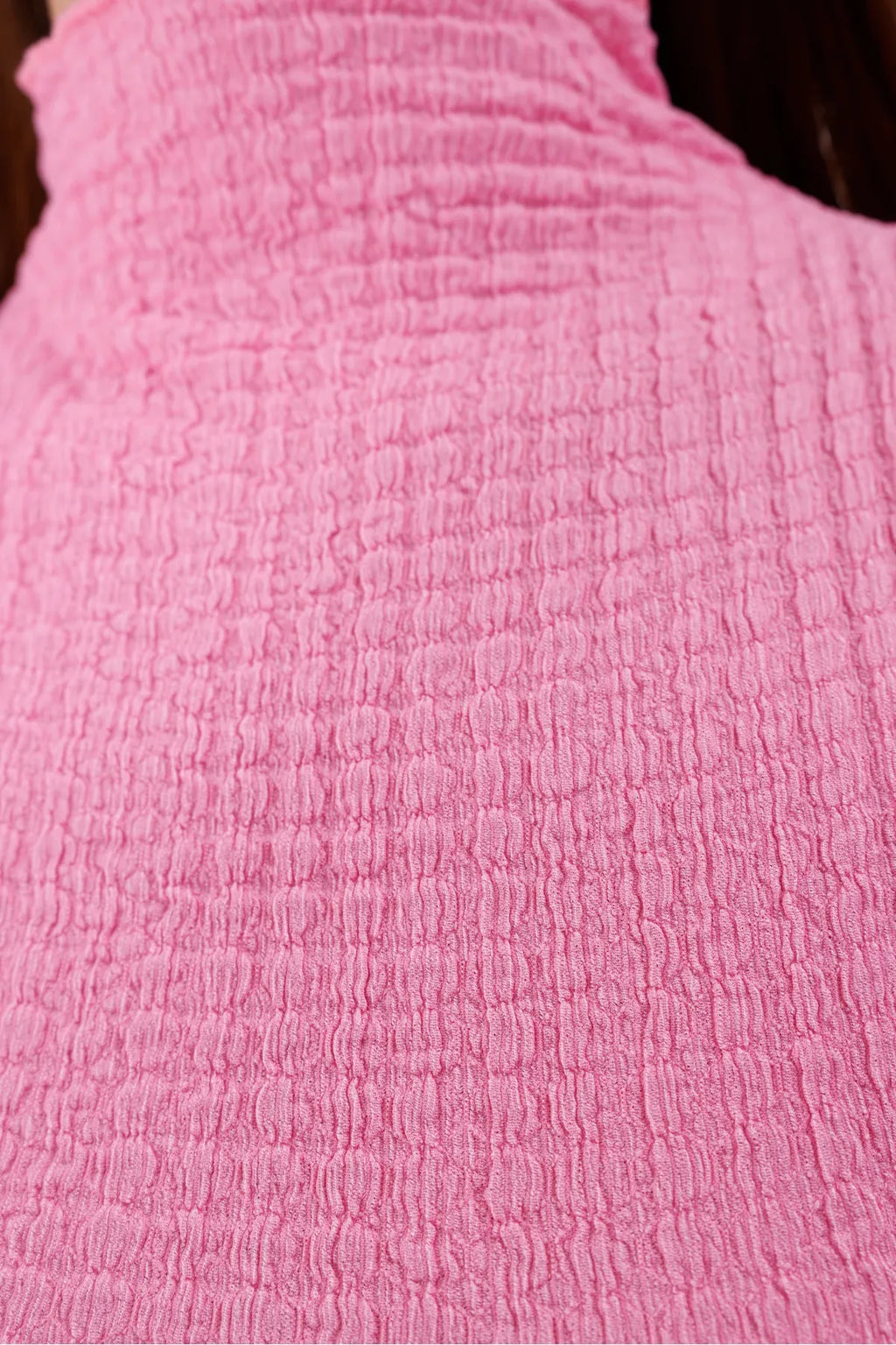 Sarte Royal Kadın Pembe Kolsuz Bürümcük Bluz